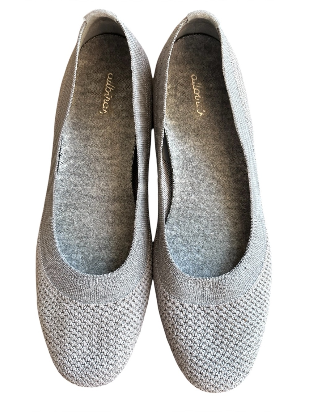 Allbirds Tree Breezer Women's Ballet Flats in Light Gray Sz 10